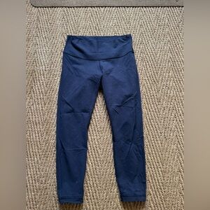 lululemon athletica Navy Leggings: wunder under